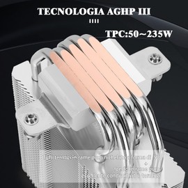 Thermalright Assassin King 120 SE ARGB CPU Air Cooler, AK120 SE ARB, 5 Heatpipes, TL-C12C-S PWM Quiet Fan CPU Cooler with S-FDB Bearing, for AMD AM4/AM5 Intel 115X/1200/17XX, LGA1700