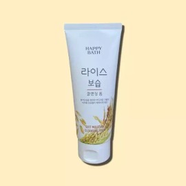 Happy Bath [해피바스] 라이스 보습 클렌징폼 200g 2개 Happybath Rice Moisturizing Cleansing Foam 200g 2pcs