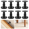 Teokantz Pack of 8 Wall Spacers, Adjustable Bed Frame, Anti-Shake
