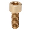 50Pcs Cap Hex Socket Screw Copper Fastener Hardware Tools Industrial