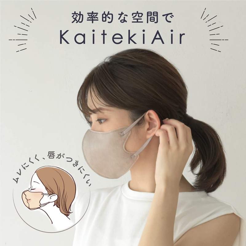 【マスク工業会正会員】3D 冷感マスク 不織布マスク ひんやり 夏 マスク 涼しい 接触冷感 冷感不織布 使い捨て