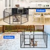 Pet Playpen 8 Panel 24”32”40” inch Indoor & Outdoor Folding
