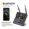 Winmix G4m Bluetooth Usb Mezclador Con Micrófono Inalámbrico