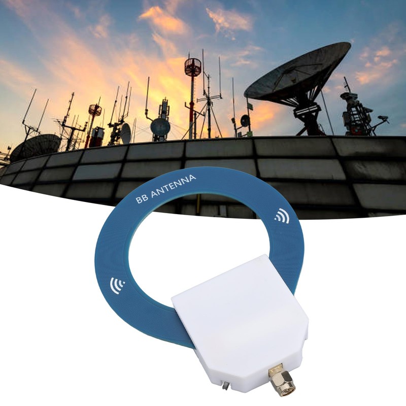 Donut SW Antenna, 9.9kHz to 181MHz Frame Antenna Shortwave 10-30DBuV