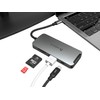 ADAM elements 8 en 1 USB C Hub - 4K