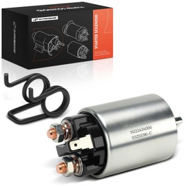 A-Premium Starter Solenoid Compatible with Nissan, Datsun Models - Sentra 1985-1987, 200SX 1984-1987, 300ZX 1984-1986, Pulsar NX, Stanza, 210, 310, 510, 720, 810, 200SX, 280Z, 280ZX, B210, F10-12V