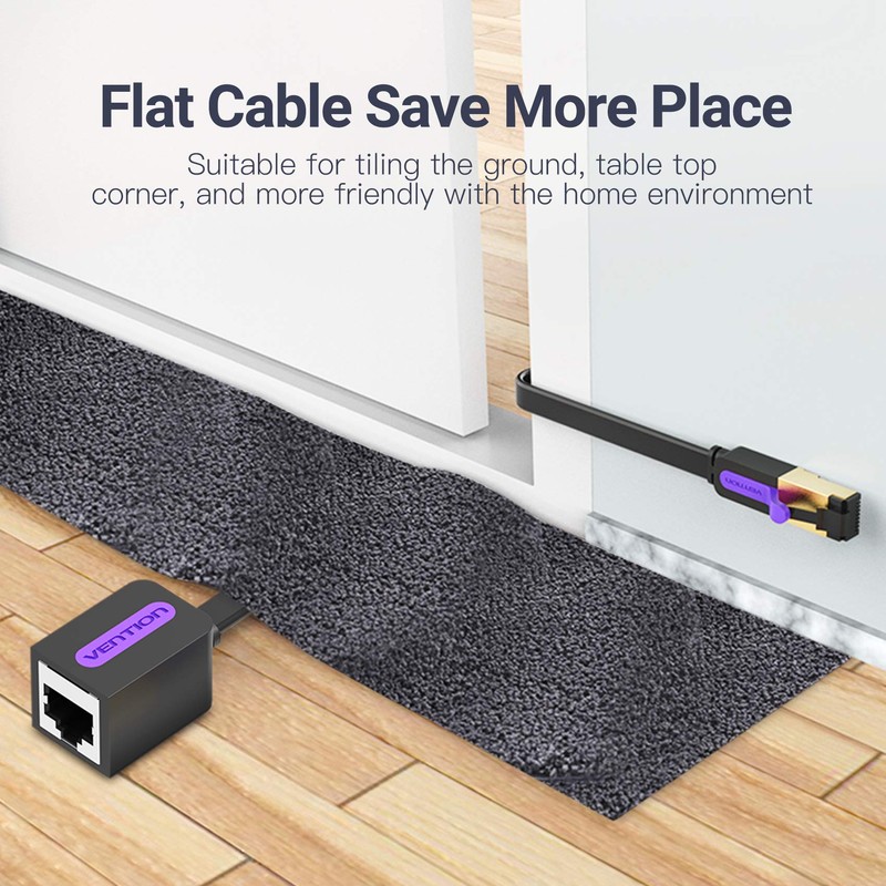 VENTION Cat7 Ethernet Extender Cable 33FT, Cat7 Ethernet Extension Cable