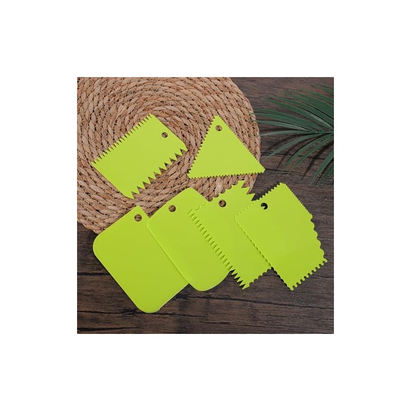 6Pcs Glue Spreader Epoxy Resin Spreader Tool Adhesive Spreaders Flexible