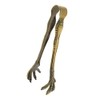 Barfly Talon Ice Tong, Antique Brass