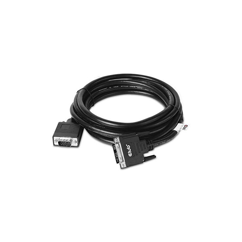 Club3D Cable DVI to VGA 3 m
