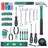 CARTMAN 152-Piece Basic Household Hand Tool Set,with Toolbox Storage Case,