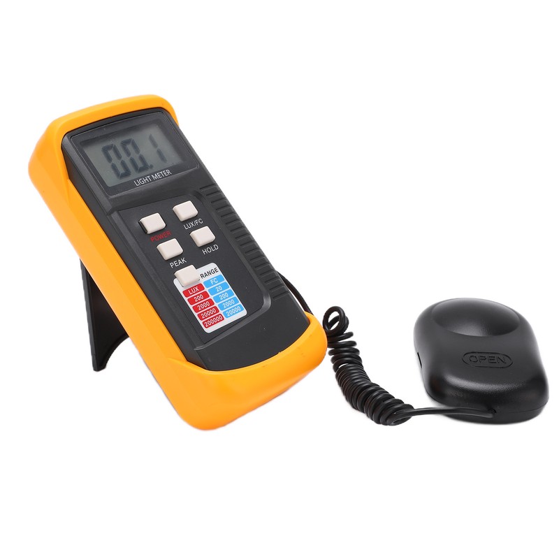 LX1330B Handheld Illuminance Meter Digital Light Meter Photometer 0.1 Lx~200000Lx