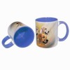 Cups (B) Blue Dog Golden Retriever