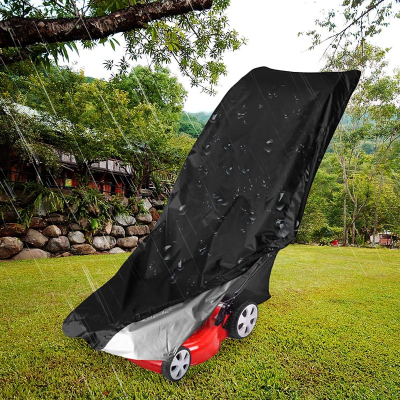 Waterproof Lawn Mower Cover Dustproof Weeding Machine Polyester Cover Dust