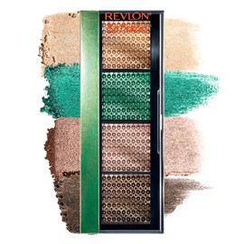 Revlon So Fierce! Prismatic Eyeshadow Palette, Creamy Pigmented Eye Makeup in Blendable Matte & Pearl Finishes, 962 Fully Loaded, 0.21 oz.