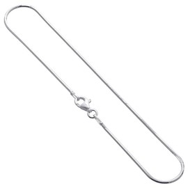 Italian 925 Sterling Silver Lobster Clasp Snake Foot Chain Anklet Ankle Bracelet 9