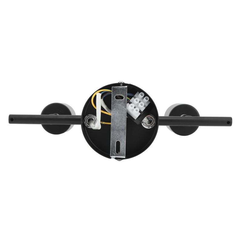 Flush Mount Ceiling Track Light Holder 2 Light Rotating Adjustable