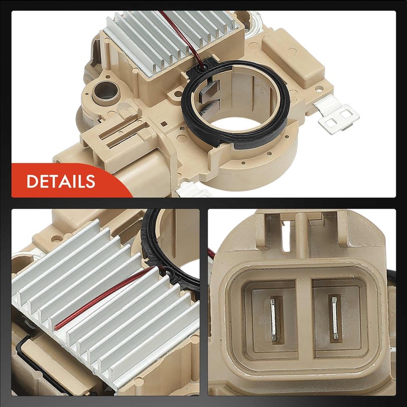 A-Premium Alternator Voltage Regulator Compatible with Mazda 3 2004-2009, 5