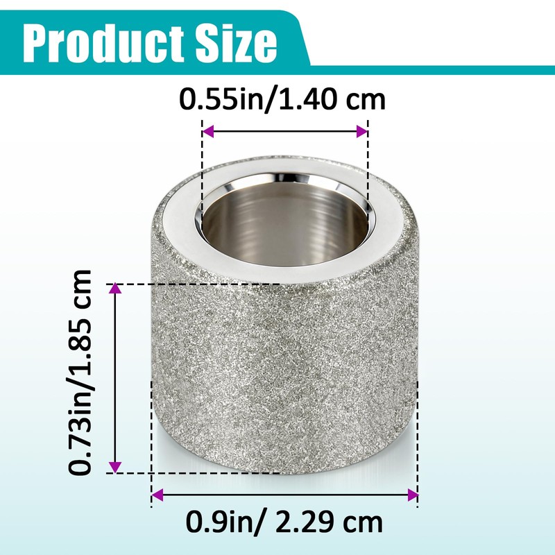 2 Sets 100 Grit Coarse Diamond Replacement Grinding Wheel DA31325GF