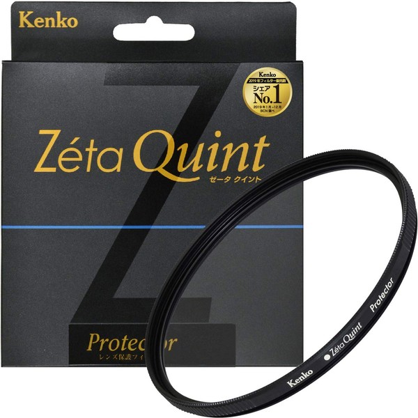 Kenko 55mm Zeta Quint Protector - Zr-Coated, Slim Frame, Tempered Glass - Finest Camera Lens Filters