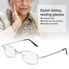 Folding Metal Anti Blue Rays Presbyopic Glasses Visual Fatigue Relief