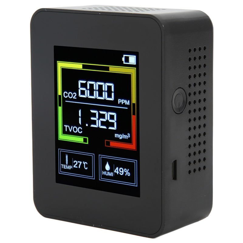 ZNAZ2CO2 Carbon Dioxide Detector Intelligent 4 In1 TOVC Air Quality