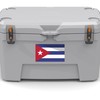TUKIMA 2-Pack Cuba Flag Decal | 5x5 Inches | Premium