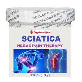SUPPLEMENTS4ME.COM HELP SCIATICA PAIN - MIRACLE CREAM- Curcumin, Bee Venom - MADE IN USA