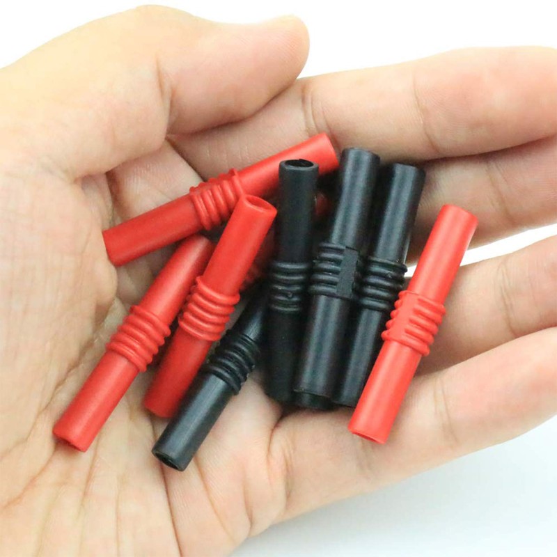 Multi Test Lead Kit Test Probe 10pcs 4mm Banana Socket