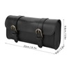 VGEBY Vintage Bike Bag, PU Leather Classic Handlebar Saddle Cycling
