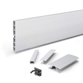 DQ-PP plinth panel, 100 mm, plastic, base, base profile, kitchen plinth, kitchen skirting board for built-in kitchens