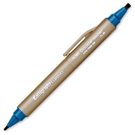 Itoya Doubleheader Calligraphy Marker aquamarine