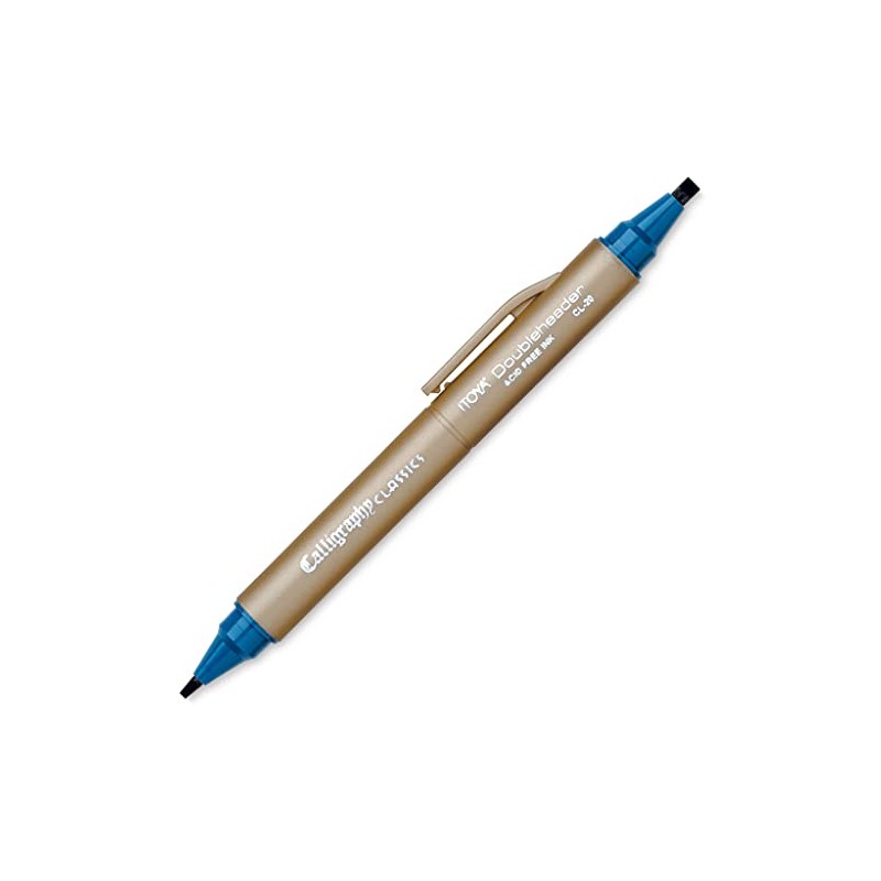 Itoya Doubleheader Calligraphy Marker aquamarine