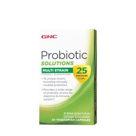 GNC Probiotic Solutions Multi Strain 25 Billion CFUs - 30 Capsules