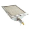 MOFLAME Ceramic Infrared DIY Heating Gas Burner with Gas Intake