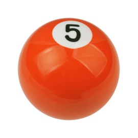 Mavota perilla universal para palanca de cambios de billar, para coche, SUV, autobús, camión (naranja 5)