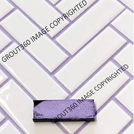 Grout 360 Lavender Sanded Tile Grout for Tile Installation Jobs. Use on Floors, Walls, Back Splashes, Showers, and Mosaics. (5 lbs.)