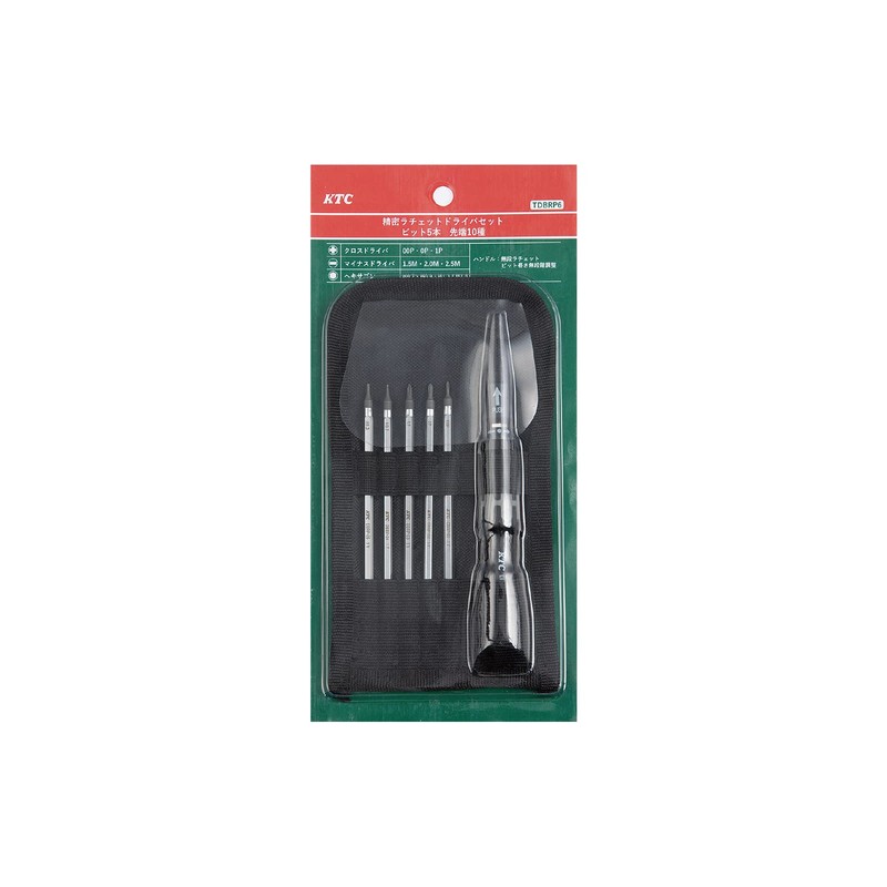 Kyoto Machine Tools (KTC) TDBRP6 Precision Ratchet Driver Set of