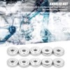10pcs Knurled Nut Round Knurled Nuts GB807 M3 M4 M5