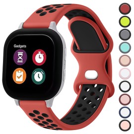 Meliya Silicone Band Replacement for Gizmo Watch 3 2 1 Bands/Gabb Watch 2 1 Bands for Kids, 20mm Breathable Waterproof Sport Gizmo Watch Band Replacement Gabb Watch Bands for Boys and Girls