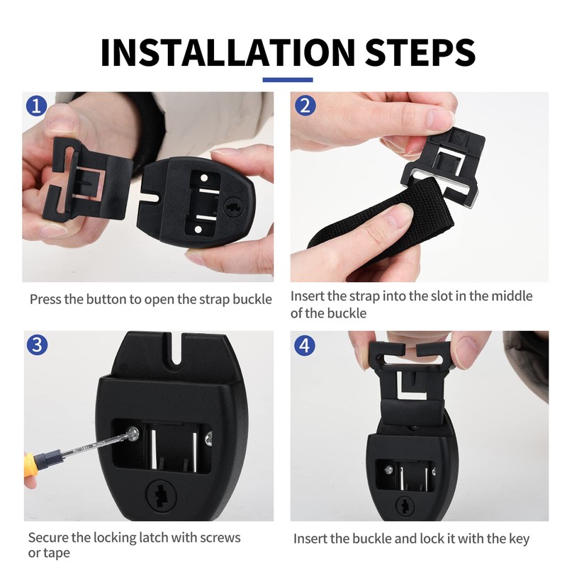 Spa Cover Clips, 6 Pack Hot Tub Cover Clips Broken