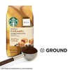 Starbucks Flavored Ground Coffee, Caramel, 11 OZ