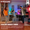 Hixecure 4MP(2MP+2MP) Dual Lens Bulb WiFi Camera –Motion Detection, Night