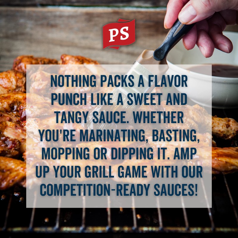 PS Seasoning Hot Honey Bee Sting Chipotle BBQ Sauce -