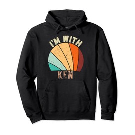 I'm with Ken Funny Design Im with Ken Pullover Hoodie