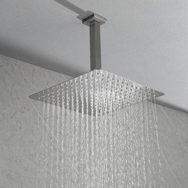 TREATLIFE HOME 10 Inch High Pressure Rain Shower Head for Ultimate Relaxation, Stainless Steel Design with Self-Cleaning Nozzles, Full Body Coverage