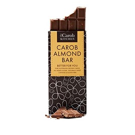 The Carob Kitchen Carob Almond Bar 80g