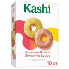 Generic Kashi - Breakfast Cereal - Strawberry Banana Smoothie Loops - 10 Oz Box - Pack of 2