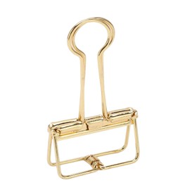 Clip de de Golondrina de Oficina de Metal, 50 Uds., Papel de Papelera, Clips de Extendidos Creativos (-1217220116411)                                 