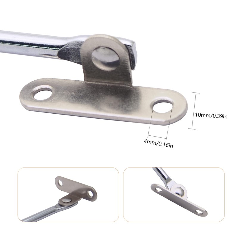 Furniture Cupboard Stainless Steel Lid Support Hinge, Stay Hinge Down